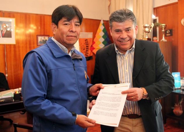 Esteban Velásquez y Marcos Espinosa