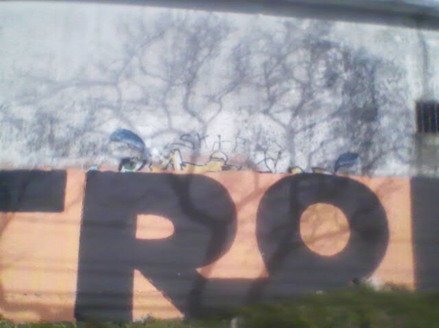 Mural con graffitis tapado por candidato Armstrong en Concepción | Ricardo Tróstel Provoste Mural con graffitis tapado por candidato Armstrong en Concepción | Ricardo Tróstel Provoste