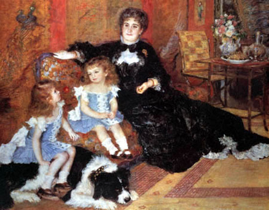 La señora Charpentier y sus hijos | Renoir