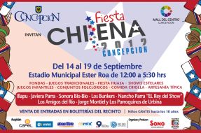 Imagen:Afiche “Fiesta Chilena 2012″ Concepción