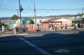 Imagen:Accidente en Chiguayante | Cristobal Meneses (twitter)