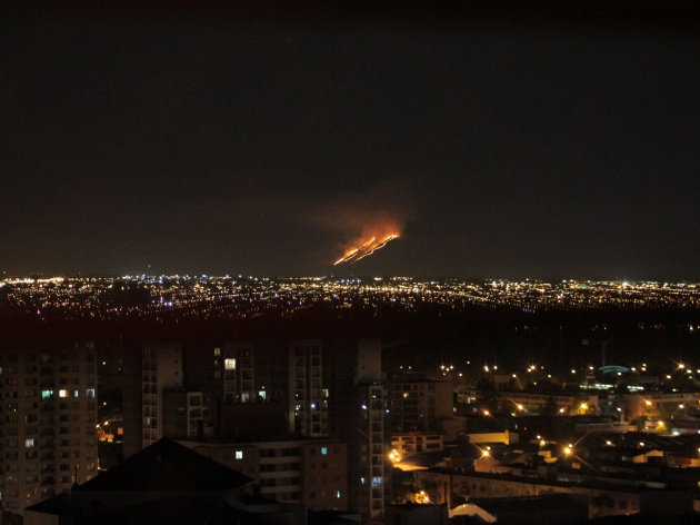 Incendio cerro de Santiago | Magnum Zablah