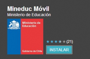 Imagen:Mineduc | Play Store