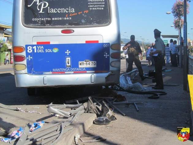 Accidente vehicular Chiguayante. | Alfonso Bastías