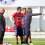 Este martes continuaron los trabajos de la selección con Paredes y Jara