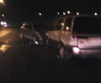 Dos vehículos colisionan frontalmente en Talcahuano