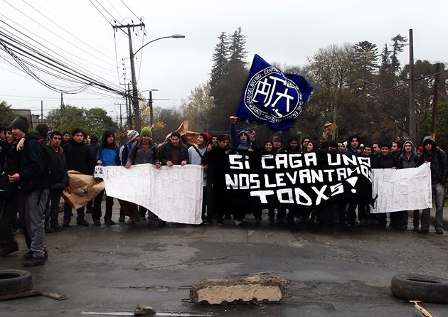 Manifestación UBB Concepción | Gerardo Ibáñez 