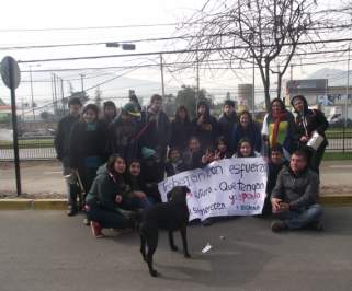 Huelga legal del Sindicato del Colegio El Bosque contabiliza su segundo día