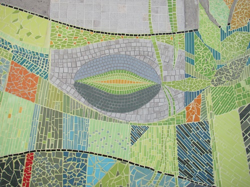 Mural de mosaico