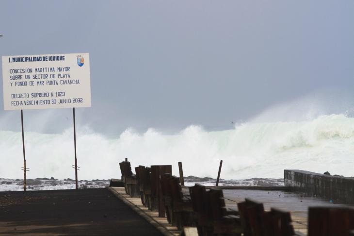 Marejadas afectarán hasta el martes el borde costero de Arica a ... - BioBioChile