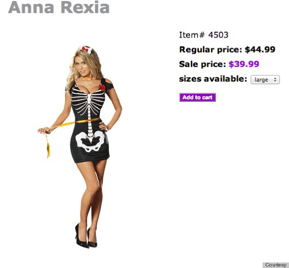Anna Rexia | HalloweenParty13.com