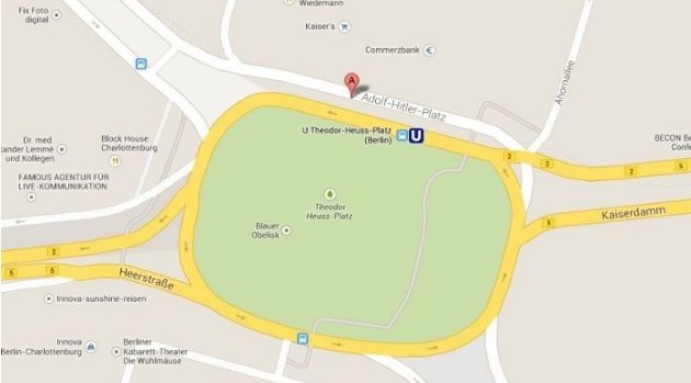 Captura de Google Maps