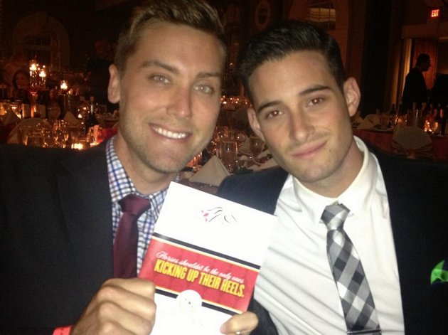 Lance y su marido | Lance Bass en Twitter