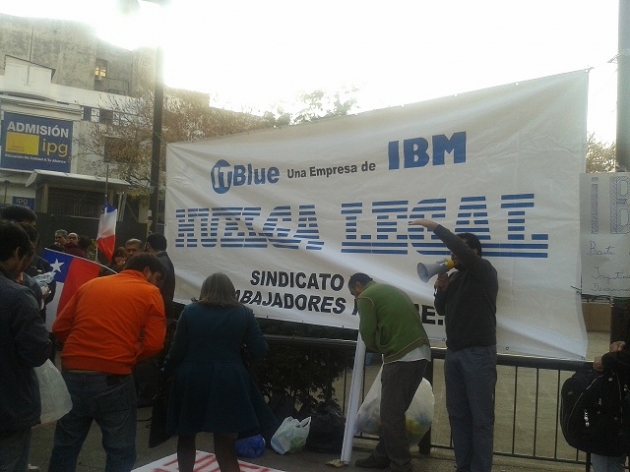 IBM chile en huelga | Manuel moya