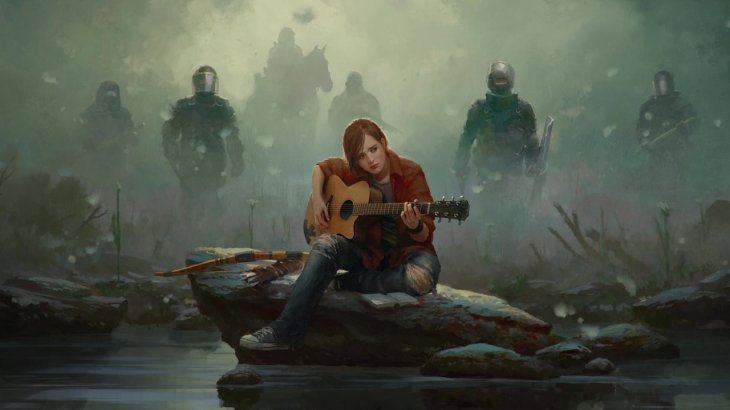 Artwork Ellie adulta de The Last of Us