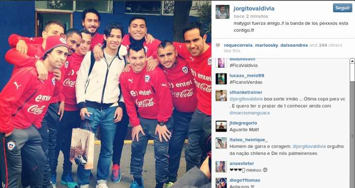 Jorge Valdivia | Instagram
