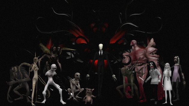 Otra representación de Slenderman