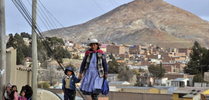 BOLIVIA-POTOSI-UNESCO-HERITAGE-DANGER/AFP