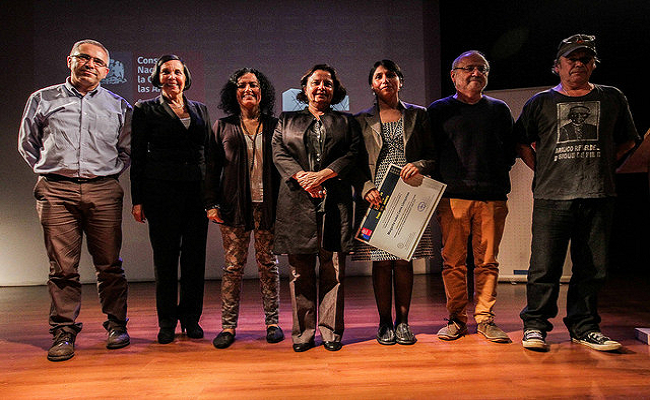 Premios Escrituras de la Memoria 2014. Consejo de la Cultura