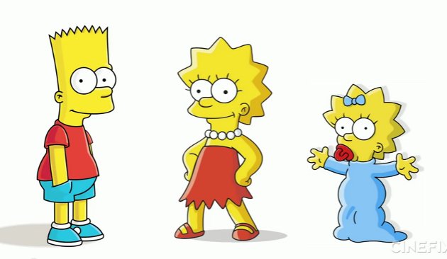 Bart Lisa y Maggie | Los Simpson