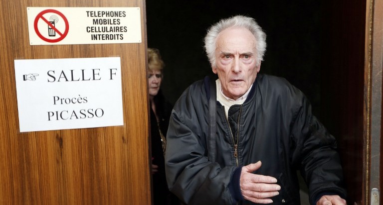 Pierre Le Guennec, durante audiencia en juicio por robo / AFP