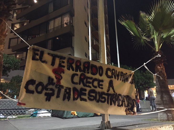 Protesta en Hoteles Terrado | Cristian Nuñez (RBB)