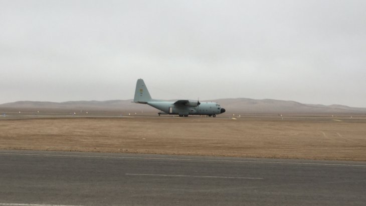 Avión Hercules boliviano | Tomás Mosciatti (RBB)