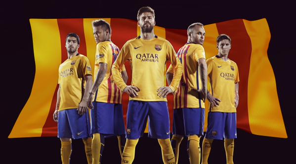Uniforme titular | @FCBarcelona_es | Twitter oficial Barcelona 