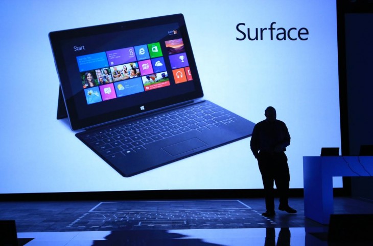 La tablet de Microsoft, Surface