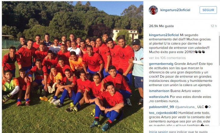 Arturo Vidal | Instagram