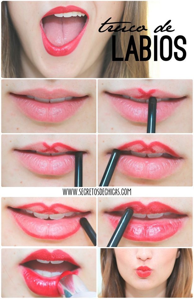 Cómo delinear tus labios de manera correcta