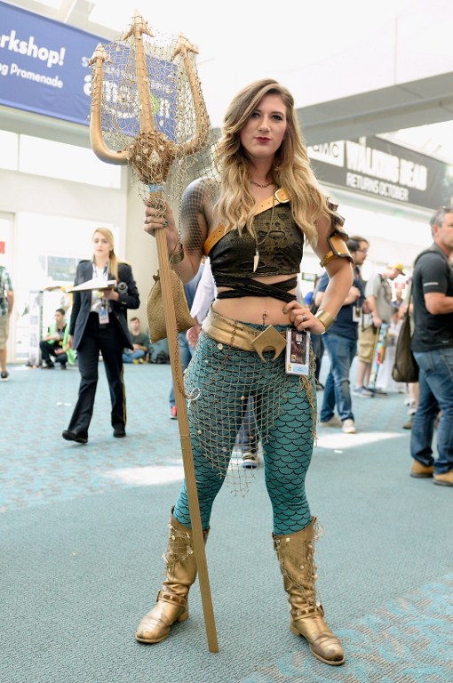 SAN DIEGO, CA - JULY 21: Cosplayer attends Comic-Con International on July 21, 2016 in San Diego, California. Matt Cowan/Getty Images/AFP