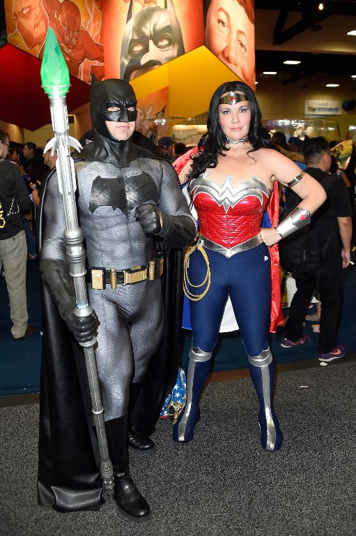 SAN DIEGO, CA - JULY 24: Festival goers in cosplay attend Comic-Con International 2016 at San Diego Convention Center on July 24, 2016 in San Diego, California. Frazer Harrison/Getty Images/AFP