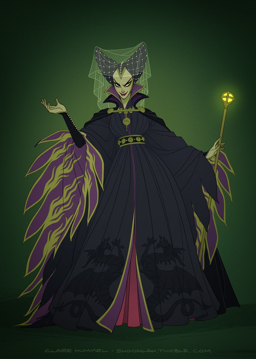 Maleficent, based on the mid-1400s.