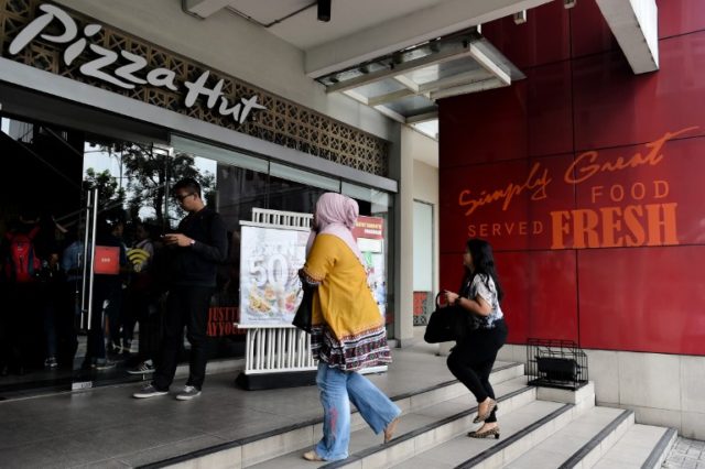 Pizza Hut Indonesia | Agence France-Presse