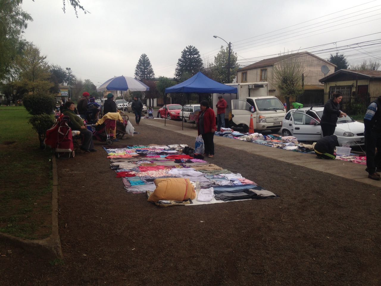 Regulan comercio ambulante en plaza Dreves de Temuco