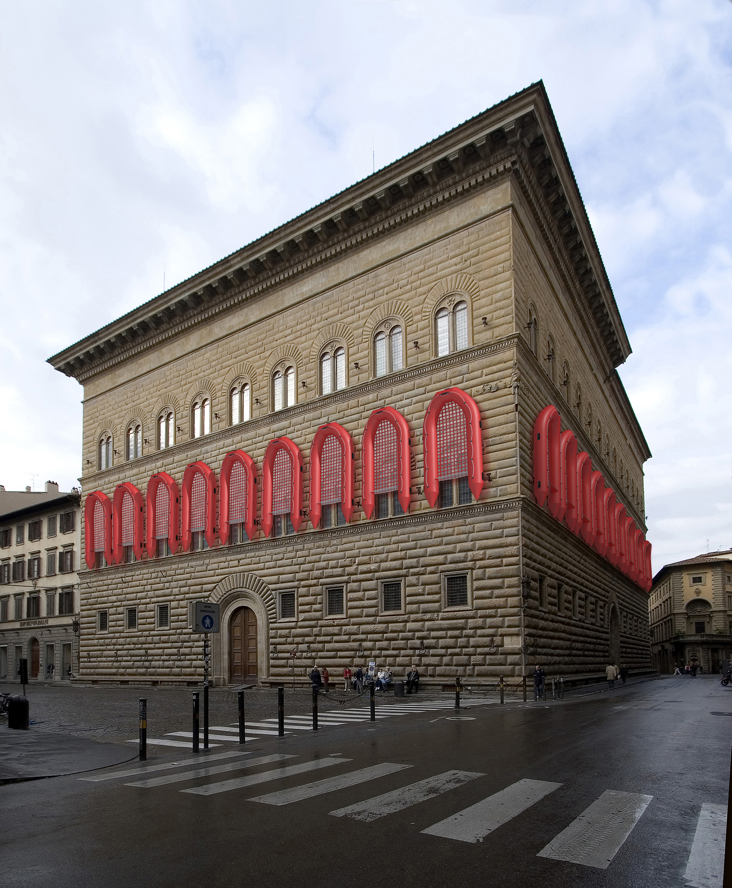 Exposición de Ai Weiwei en Palacio Strozzi.