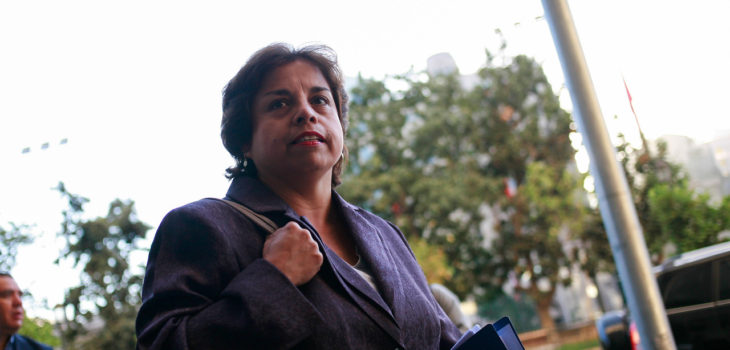 Aurora Williams, ministra de Minería.