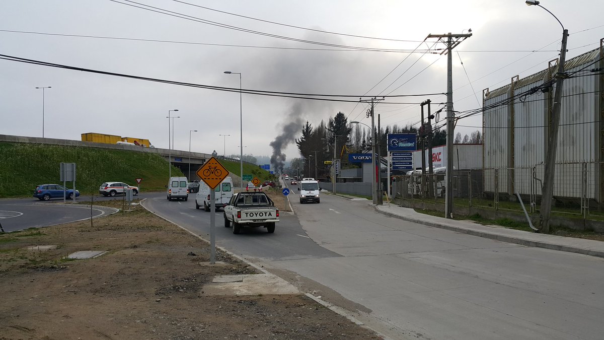 Barricadas sector Palomares de Concepción