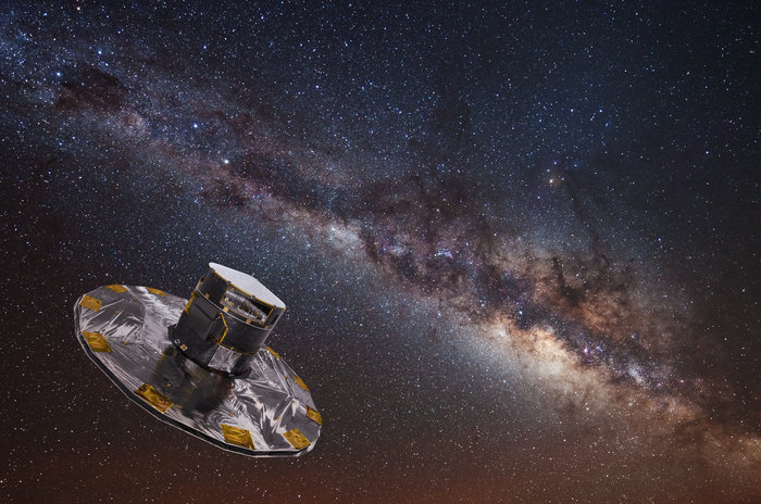 Gaia cartografiando el cielo