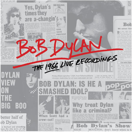 La carátula de "Bob Dylan: The 1966 Live Recordings" 