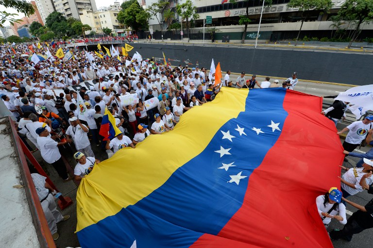 marcha oposición Venezuela