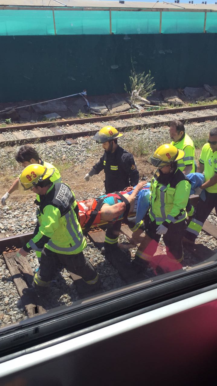 Accidente en Metro de Valparaíso