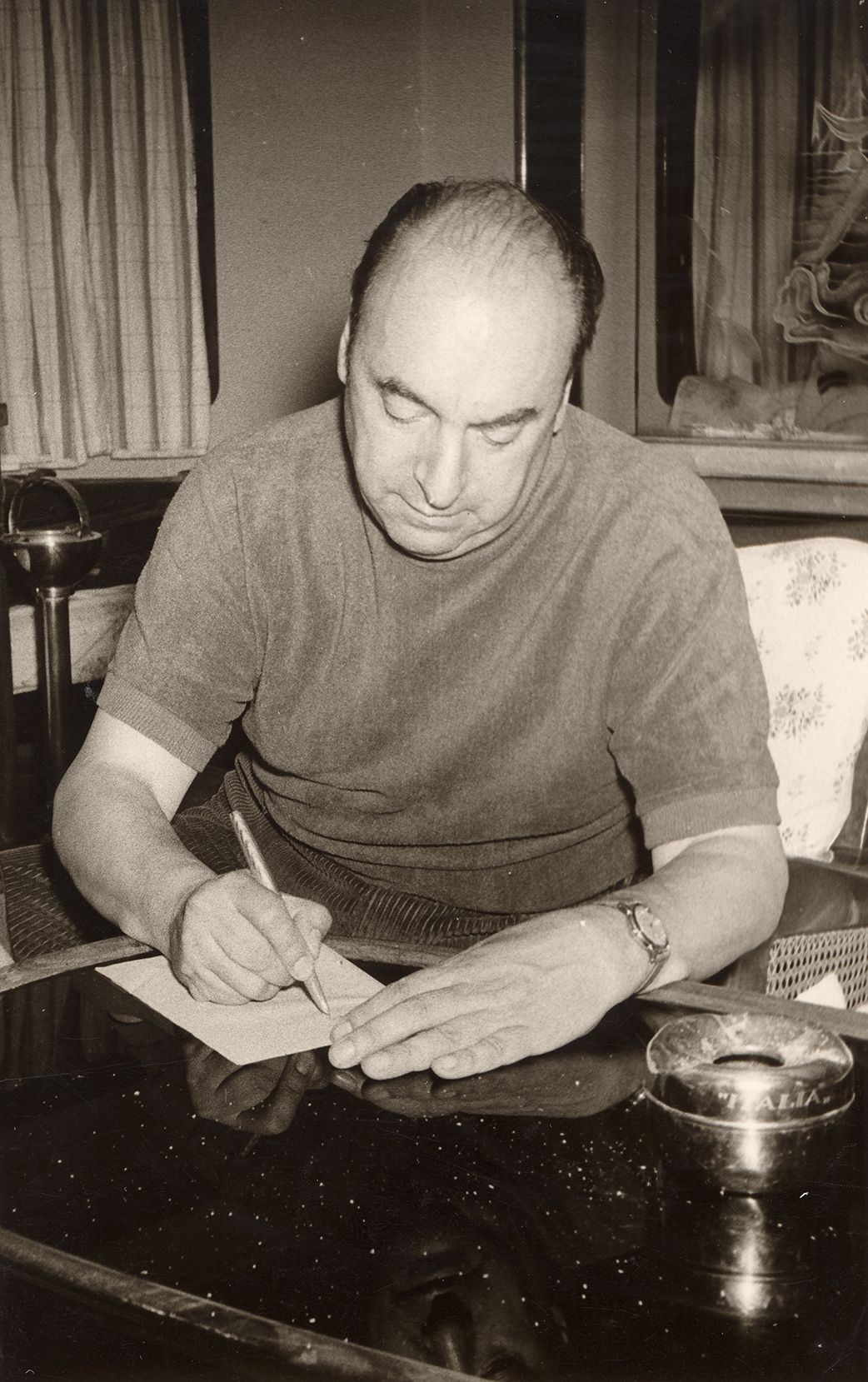 Retrato de Pablo Neruda
