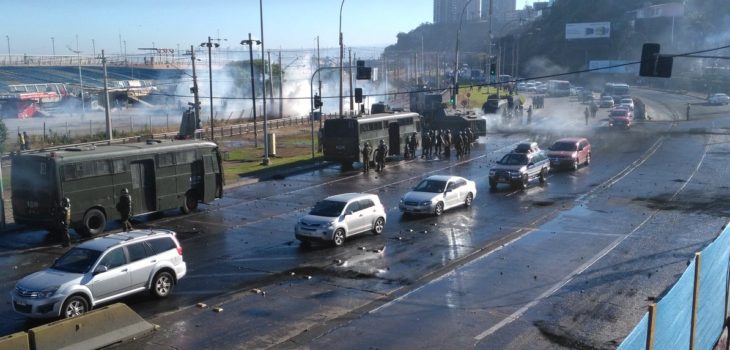 Molestia generó entre vecinos de Valparaíso congestión por ... - BioBioChile