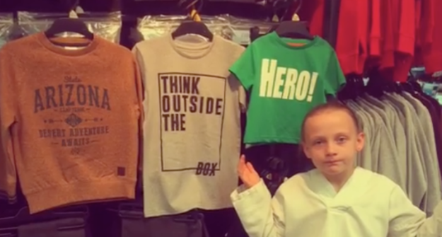 Pequeña de 8 años da genial explicación de por qué la ropa de niños es sexista