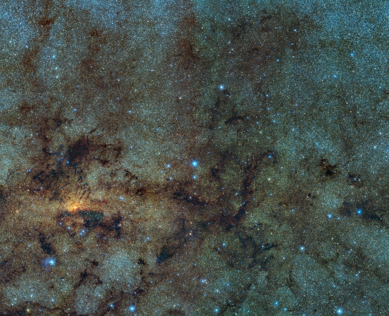 Estrellas variables cerca del centro galáctico ESO/VVV Survey/D. Minniti