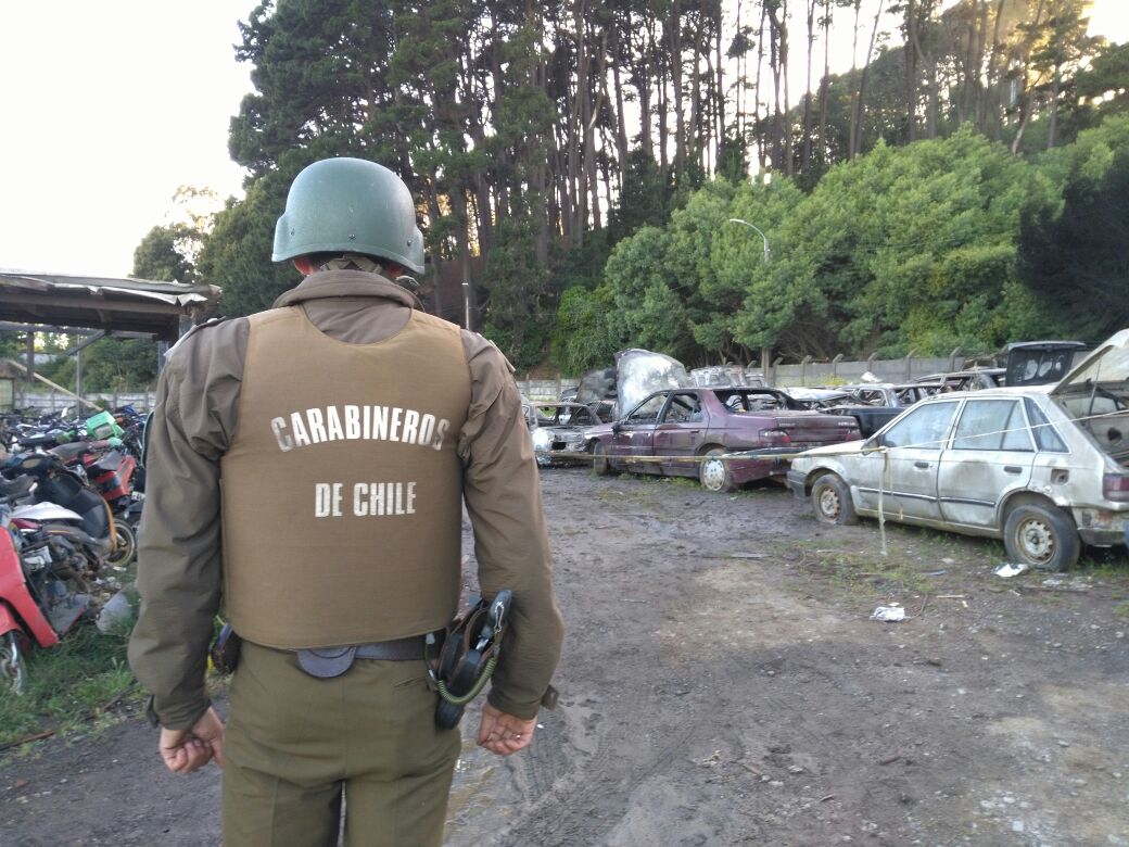 investigan incendio en corralón municipal de Concepción