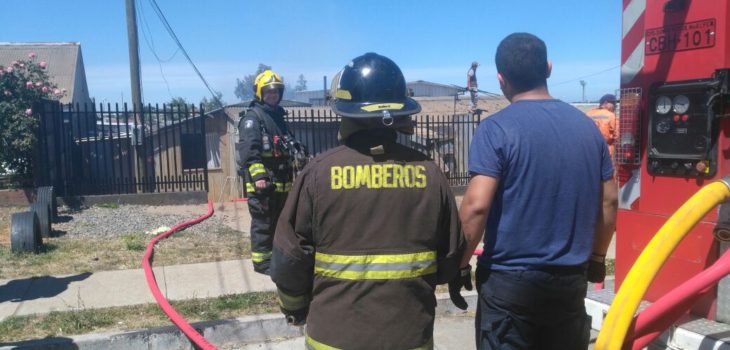 Incendio afecta a vivienda en población Diego Portales de ... - BioBioChile