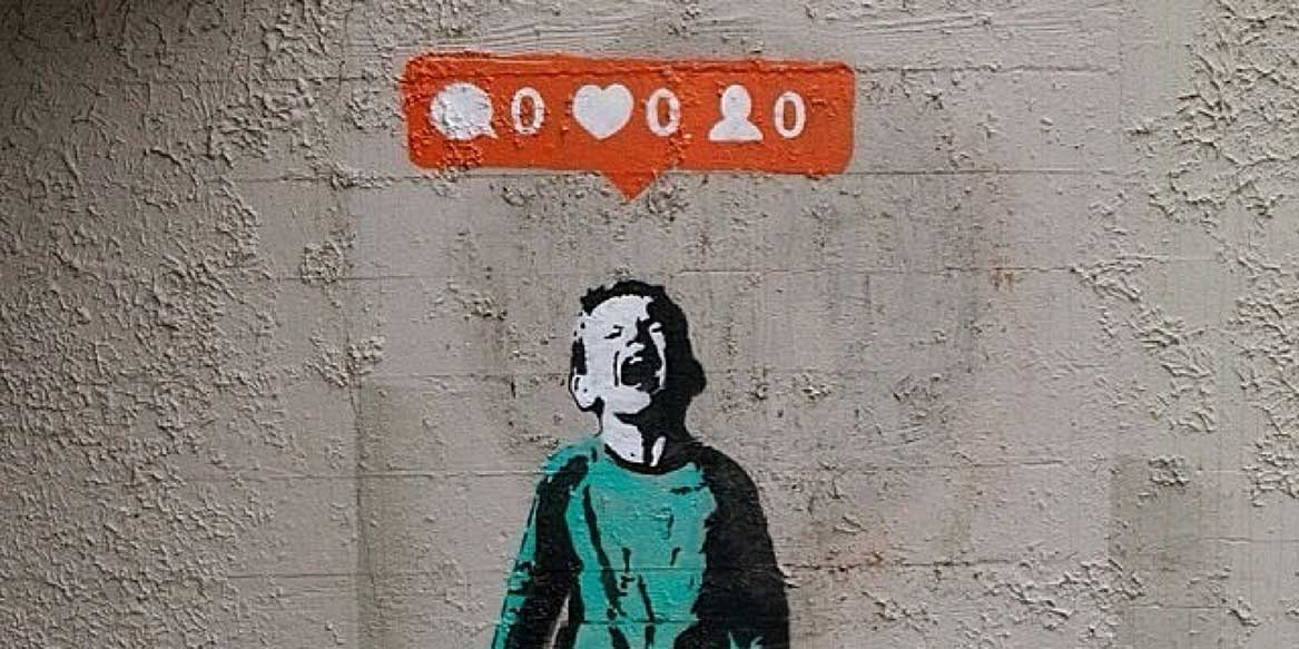 Una de las intervenciones de Banksy